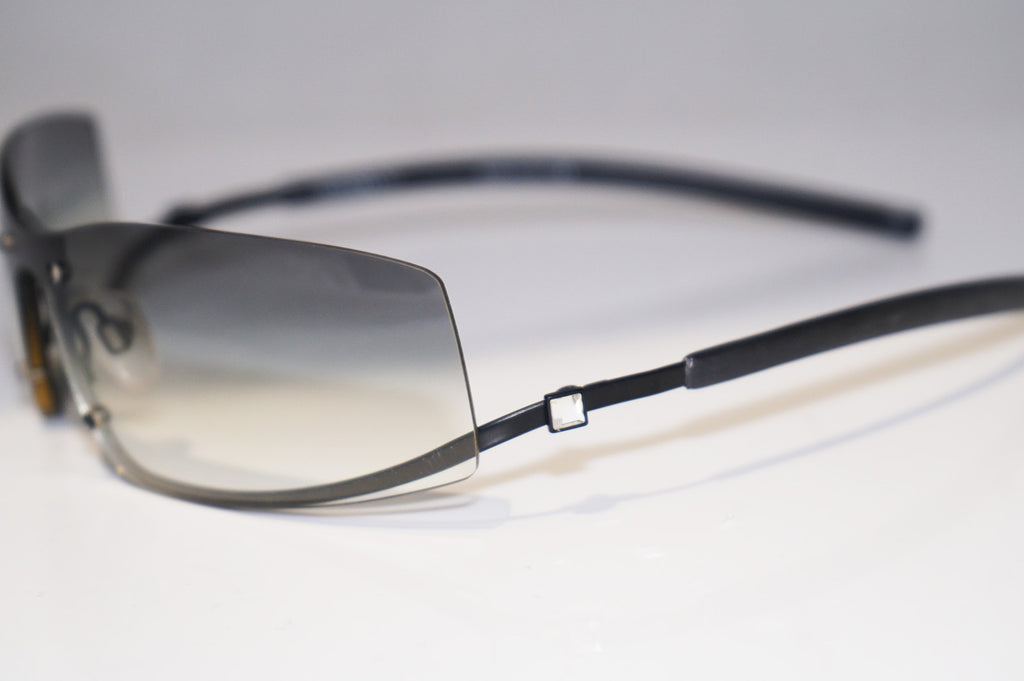 CHANEL Womens Designer Crystal Sunglasses Black Wrap 4066 C101 8G 14582