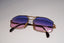 CAZAL 1990 Vintage Mens Designer Sunglasses Gold Rectangle 0 0 15723