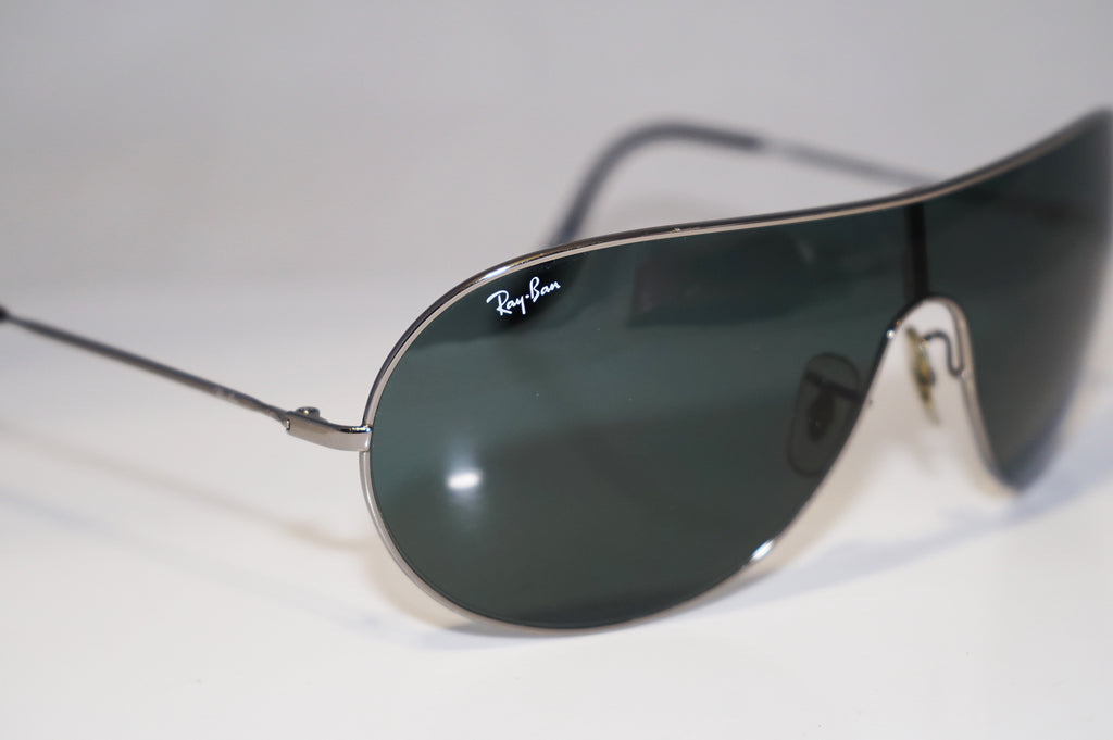 RAY-BAN Mens Designer Sunglasses Silver Shield RB 3250 004/71 15728