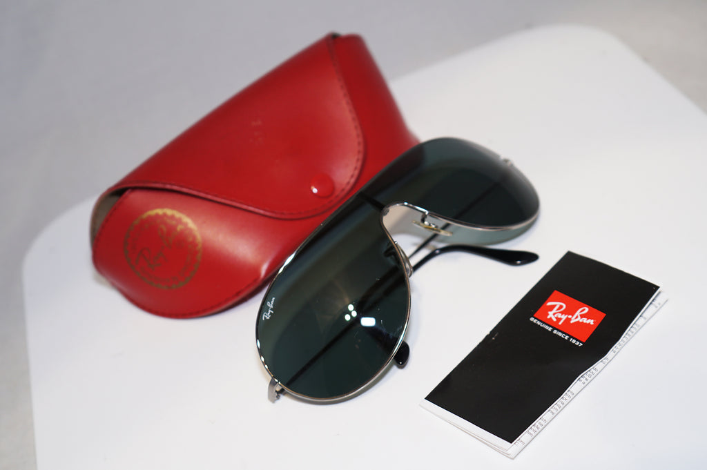 RAY-BAN Mens Designer Sunglasses Silver Shield RB 3250 004/71 15728