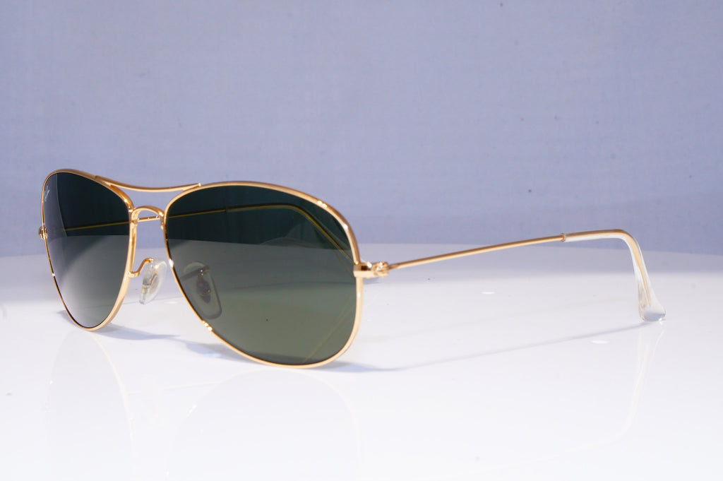RAY-BAN Mens Designer Sunglasses Grey Pilot COCKPIT RB 3352 001 19779