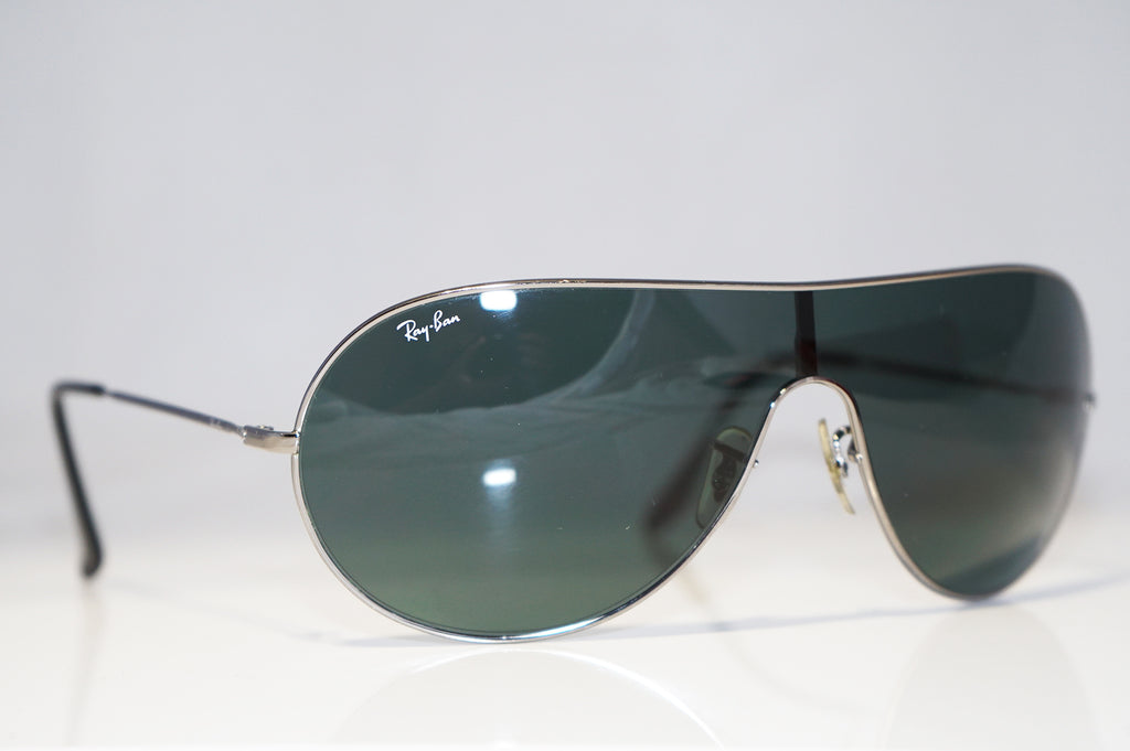 RAY-BAN Mens Designer Sunglasses Silver Shield RB 3250 004/71 15728