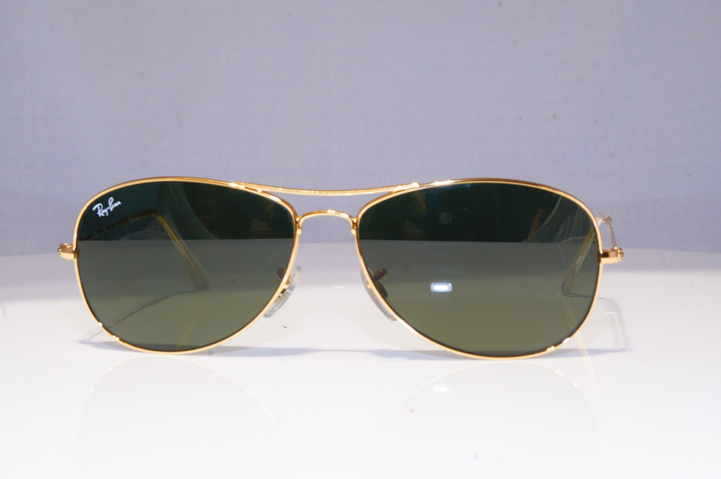 RAY-BAN Mens Designer Sunglasses Grey Pilot COCKPIT RB 3352 001 19779