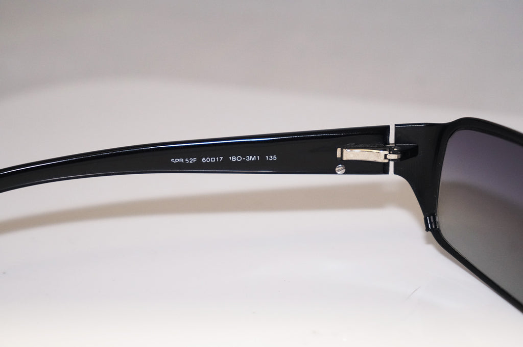 PRADA Mens Designer Sunglasses Black Rectangle SPR 52F 1BO-3M1 14631