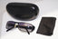 PRADA Mens Designer Sunglasses Black Rectangle SPR 52F 1BO-3M1 14631