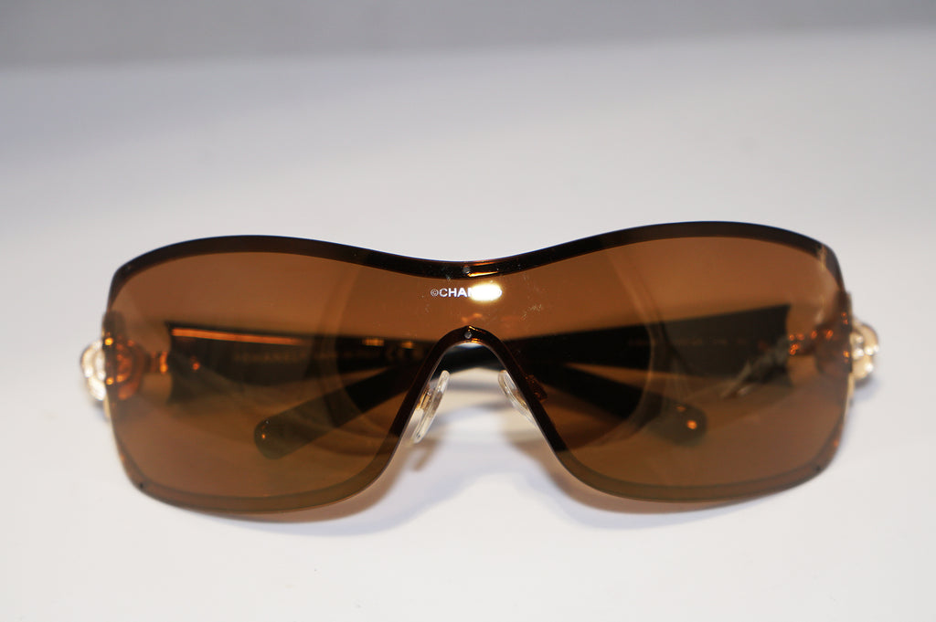 CHANEL Womens Designer Sunglasses Gold Diamante 4164 C125/6H 15762