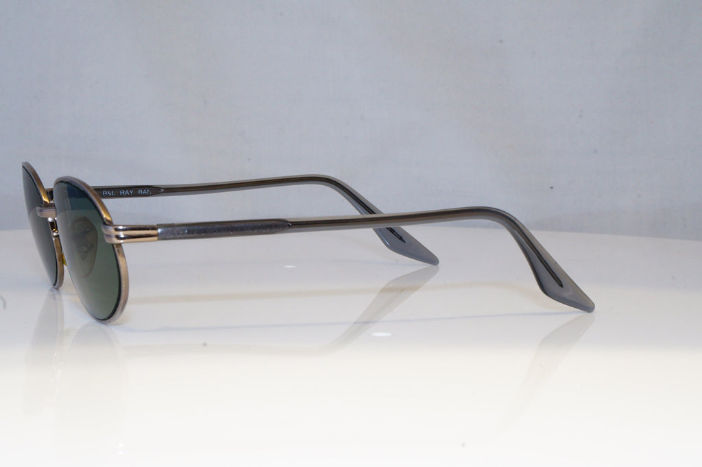 RAY-BAN Mens Vintage 1990 Designer Sunglasses Silver Oval W2187 SLV 19265