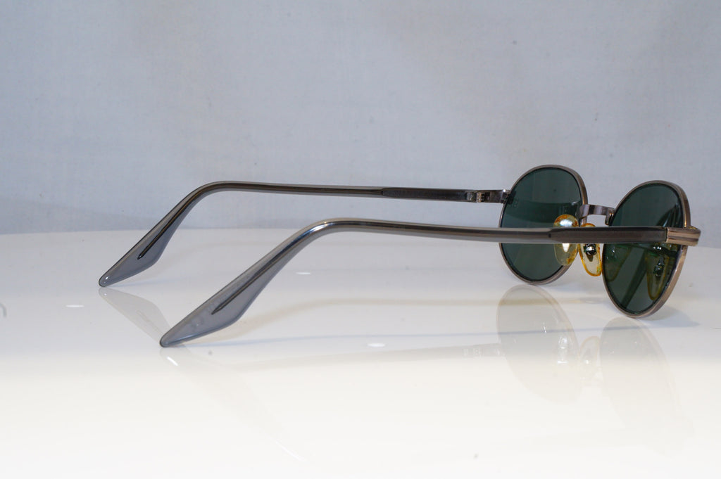 RAY-BAN Mens Vintage 1990 Designer Sunglasses Silver Oval W2187 SLV 19265