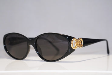 DIOR 1990 Vintage Womens Designer Sunglasses Black Butterfly 2851 90 14609
