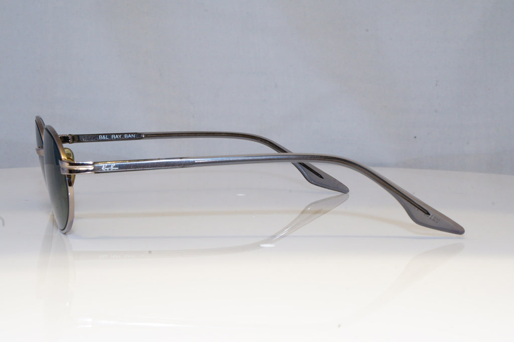 RAY-BAN Mens Vintage 1990 Designer Sunglasses Silver Oval W2187 SLV 18950
