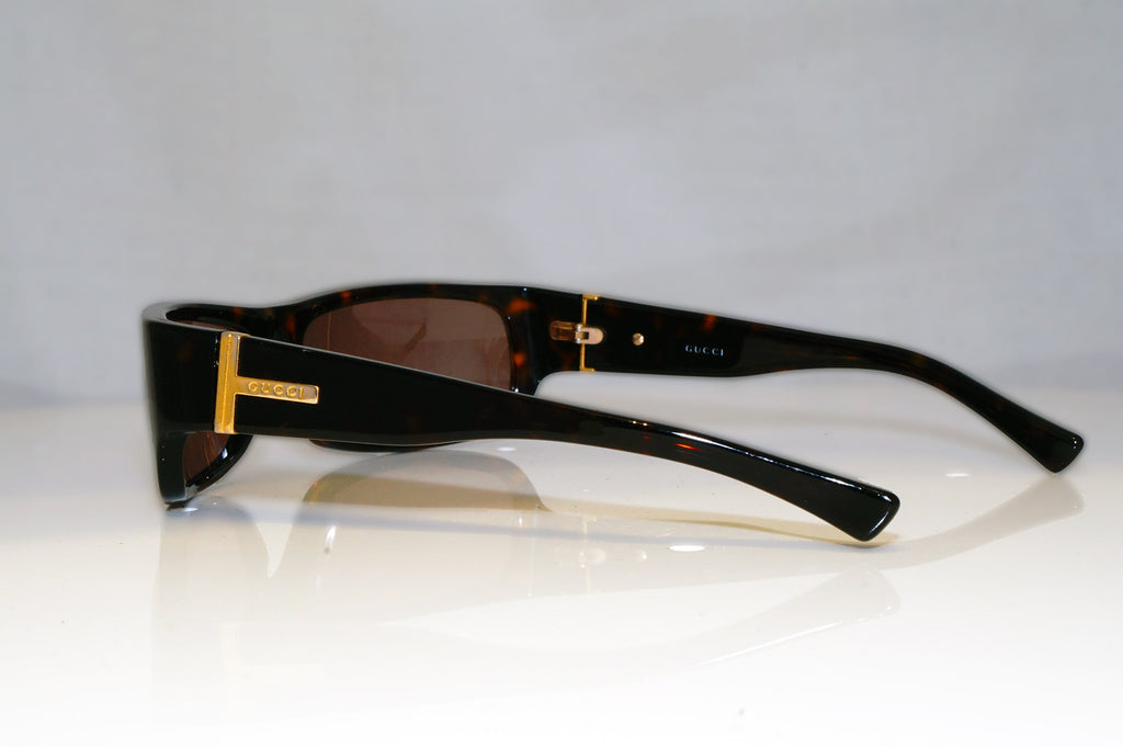 GUCCI Mens Vintage Designer Sunglasses Brown Rectangle GG 1545 086U0 17414