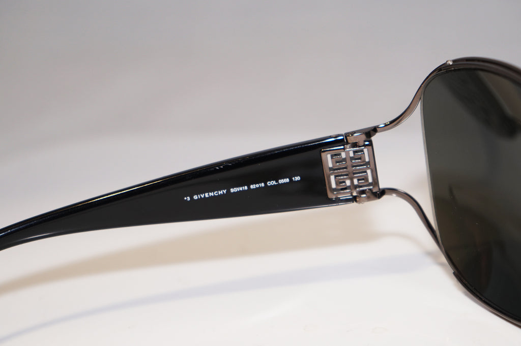 GIVENCHY Womens Designer Sunglasses Black Butterfly SGV 418 COL 0568 15731