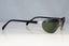 RAY-BAN Mens Vintage Designer Sunglasses Black Wrap FLIGHT RB 3102 W 3061 18945