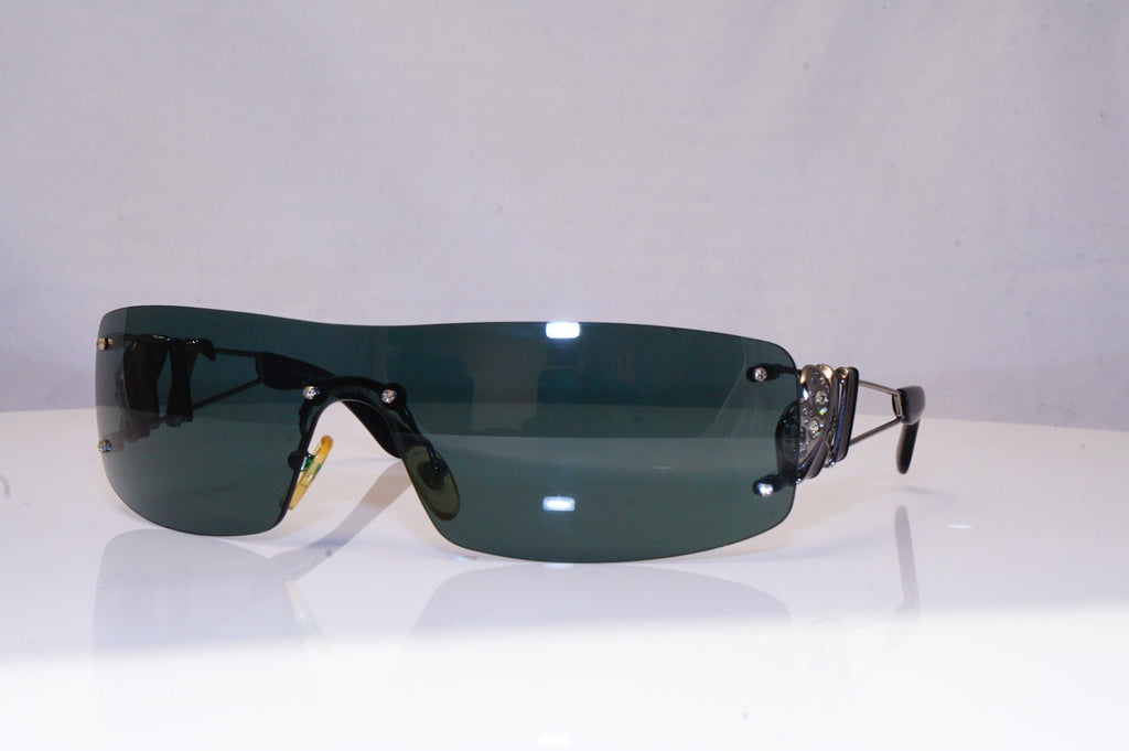 CHRISTIAN DIOR Womens Diamante Designer Sunglasses Shield Heart Core 6LB 16565