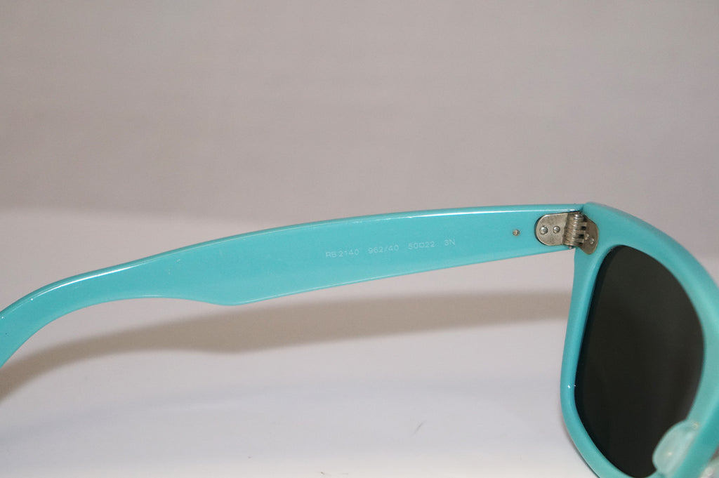 RAY-BAN Mens Unisex Designer Mirror Sunglasses Aqua Wayfarer RB 2140 96240 14629