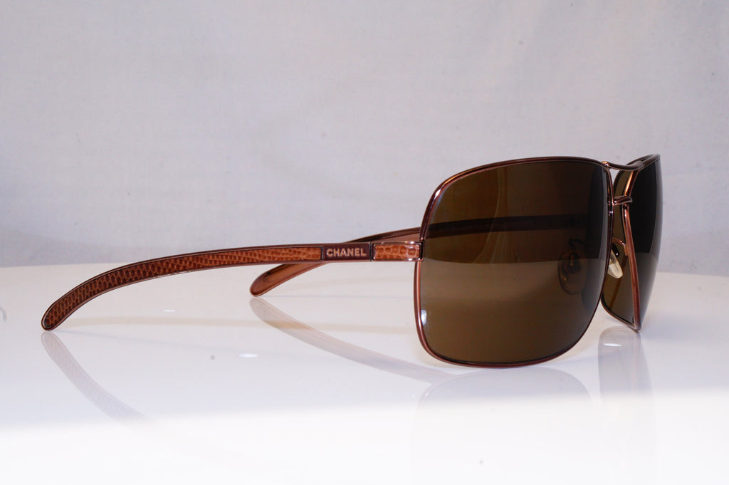 CHANEL Mens Womens Unisex Designer Sunglasses Brown Wrap 4141-Q 340/73 17516