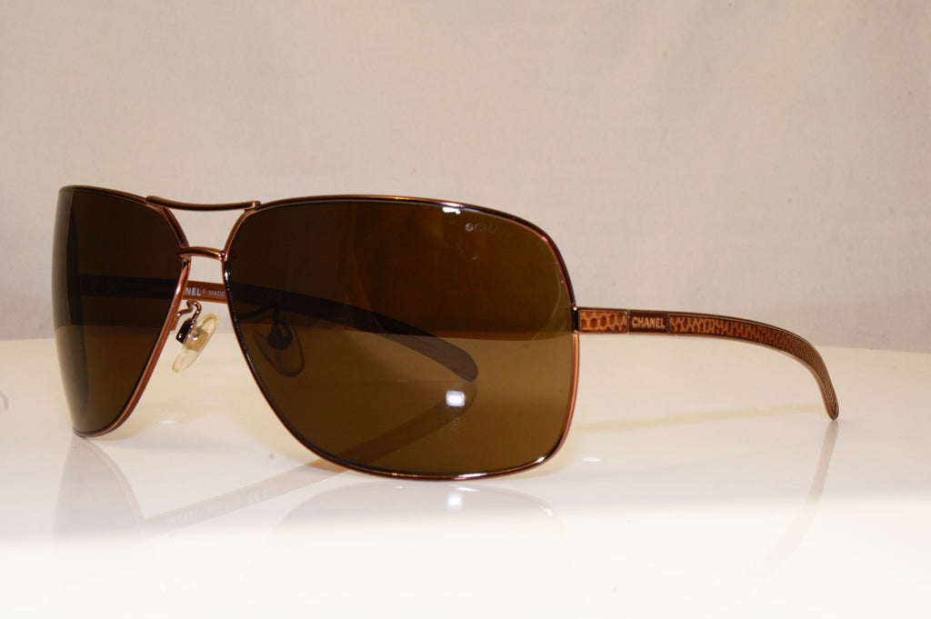 GUCCI Womens Designer Sunglasses Brown Wrap WORN LOGOS GG 2881 D28BN 17514