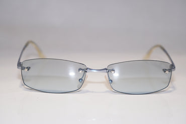 DIOR Vintage Mens Unisex Designer Sunglasses Blue Rectangle CD 3613 6Z36R 15843