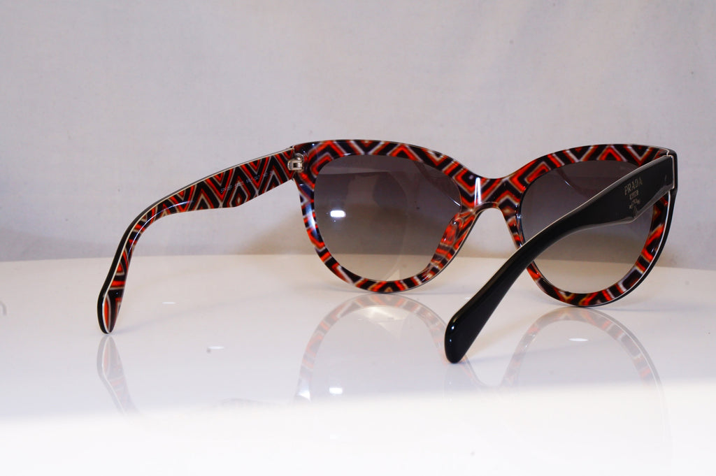 PRADA Womens Designer Sunglasses Black Cat Eye SPR 05P MAS-OA7 18440