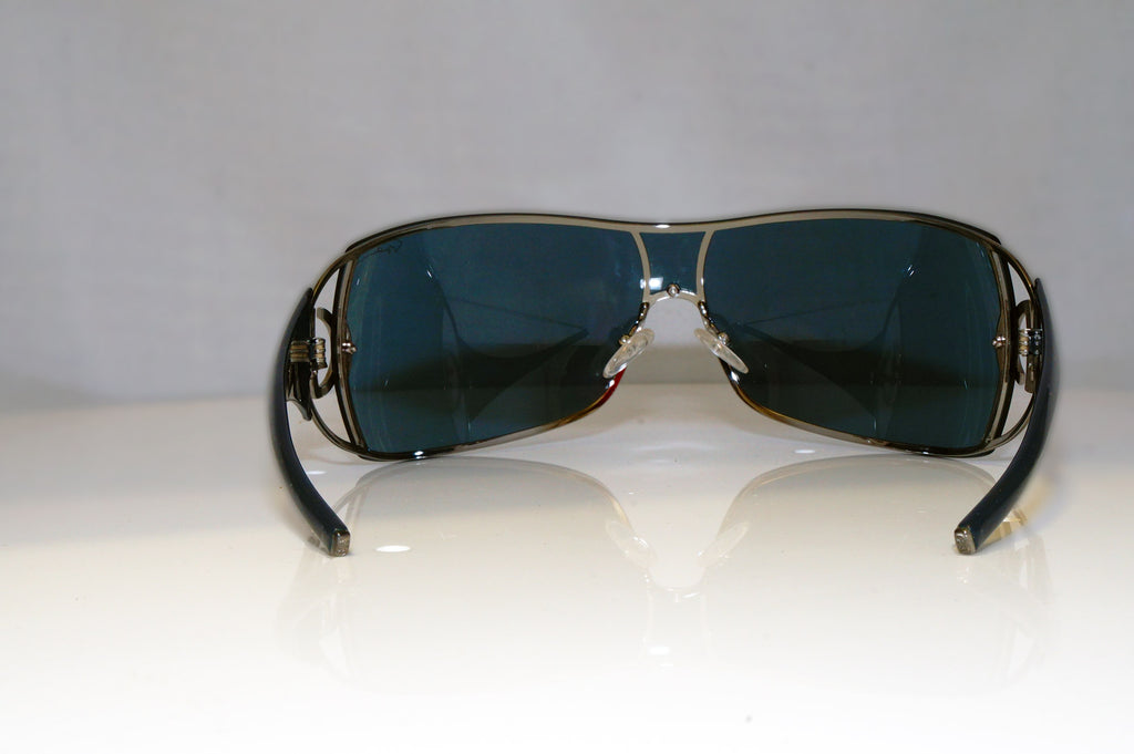 GIORGIO ARMANI Womens Designer Sunglasses Blue Shield GA 320 DXFNA 17403