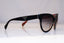 PRADA Womens Designer Sunglasses Black Cat Eye SPR 05P MAS-OA7 18440
