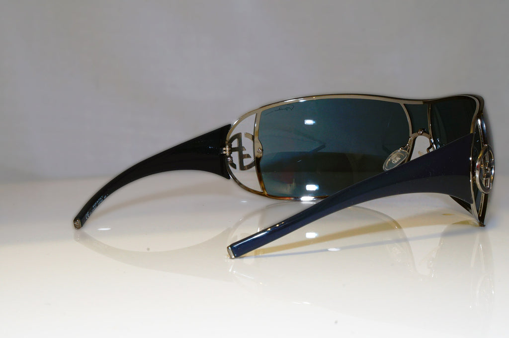 GIORGIO ARMANI Womens Designer Sunglasses Blue Shield GA 320 DXFNA 17403