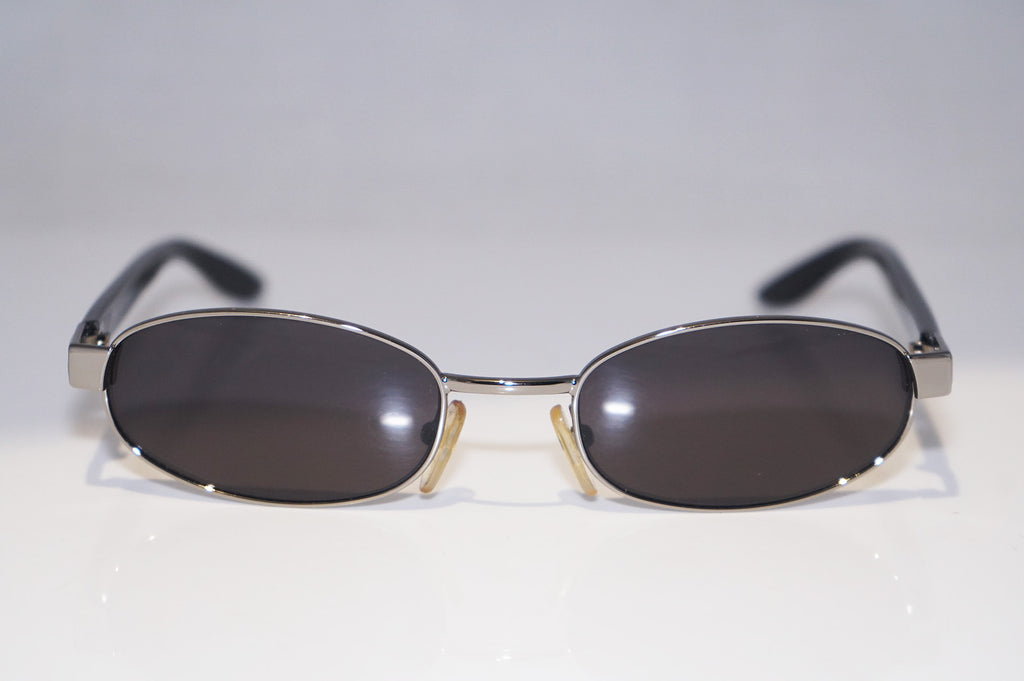 GUCCI 1990 Vintage Mens Designer Sunglasses Silver Rectangle GG 1640 E4W 14598