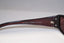 GUCCI 1990 Vintage Mens Designer Sunglasses Burgundy Rectangle GG 2523 AD8 14587