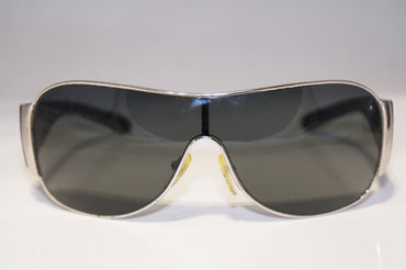 PRADA Mens Unisex Designer Sunglasses Black Shield SPR 57L 1BC-1A1 15838