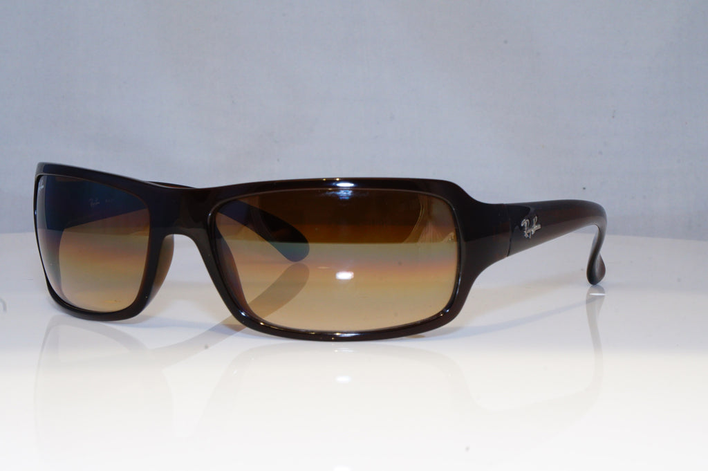 RAY-BAN Mens Womens Unisex Designer Sunglasses Brown Wrap RB 4075 714/51 18946