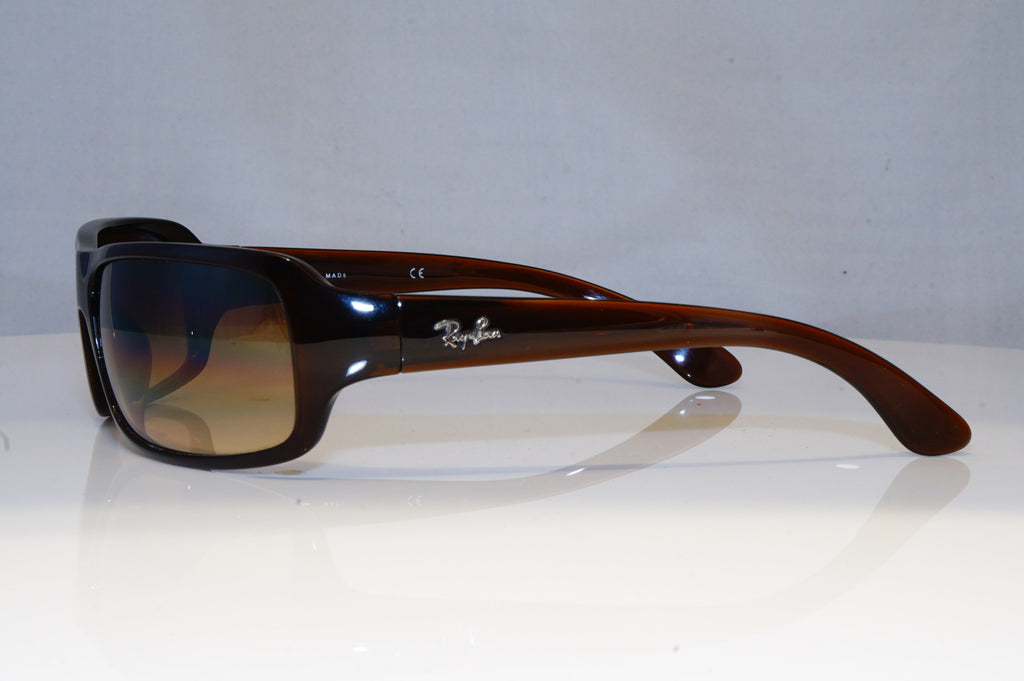 RAY-BAN Mens Womens Unisex Designer Sunglasses Brown Wrap RB 4075 714/51 18946