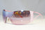 GIORGIO ARMANI Mens Vintage Designer Sunglasses Silver Rectangle 671 976 20138
