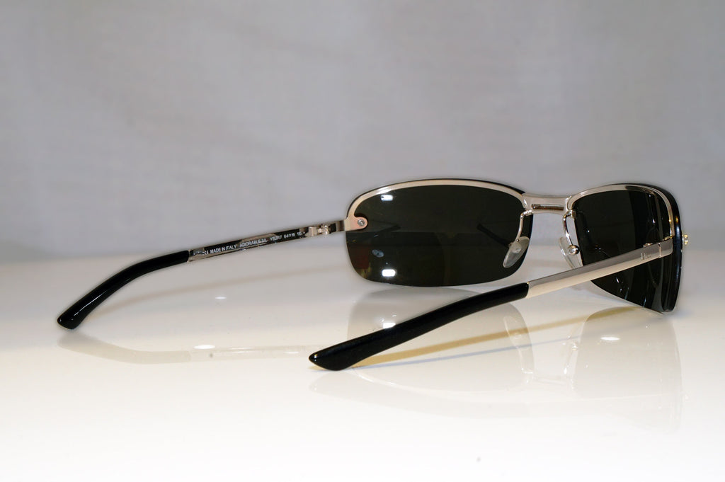 DIOR Womens Designer Sunglasses Silver Rectangle DIORELLA 3 YBZR7 17406