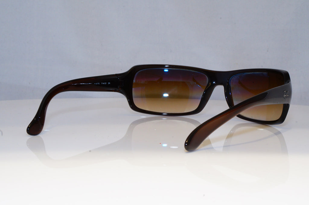 RAY-BAN Mens Womens Unisex Designer Sunglasses Brown Wrap RB 4075 714/51 18946