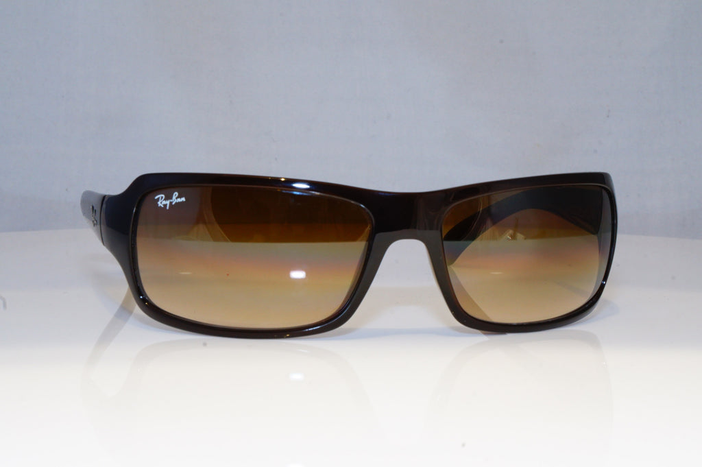 RAY-BAN Mens Womens Unisex Designer Sunglasses Brown Wrap RB 4075 714/51 18946