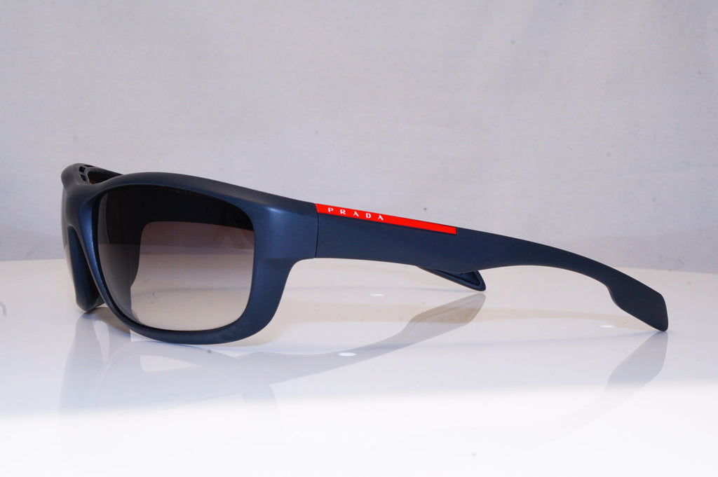 PRADA Mens Designer Sunglasses Grey Wrap SPS 04N JA0-OA7 18434