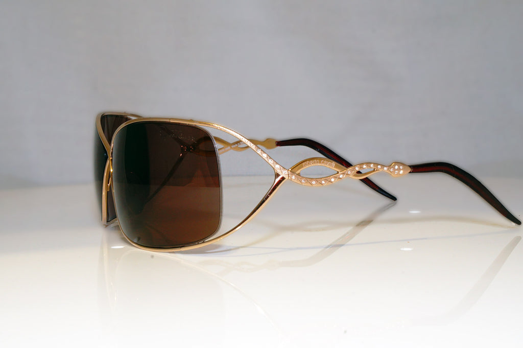 ROBERTO CAVALLI Womens Diamante Boxed Designer Sunglasses Gold Ade 217 17396