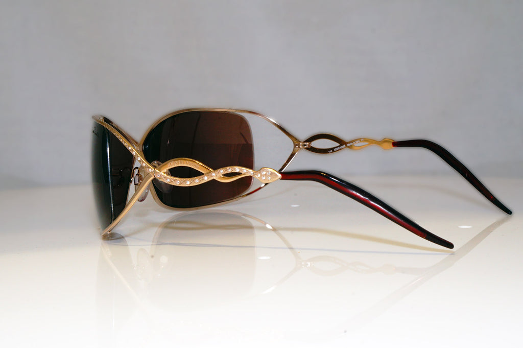 ROBERTO CAVALLI Womens Diamante Boxed Designer Sunglasses Gold Ade 217 17396