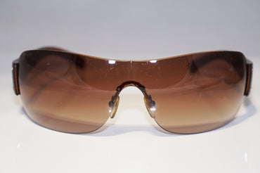 PRADA Mens Designer Sunglasses Brown Shield SPS 07F 4AN-6S1 15846