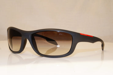 PRADA Mens Designer Sunglasses Grey Wrap SPS 04N JA0-OA7 18434