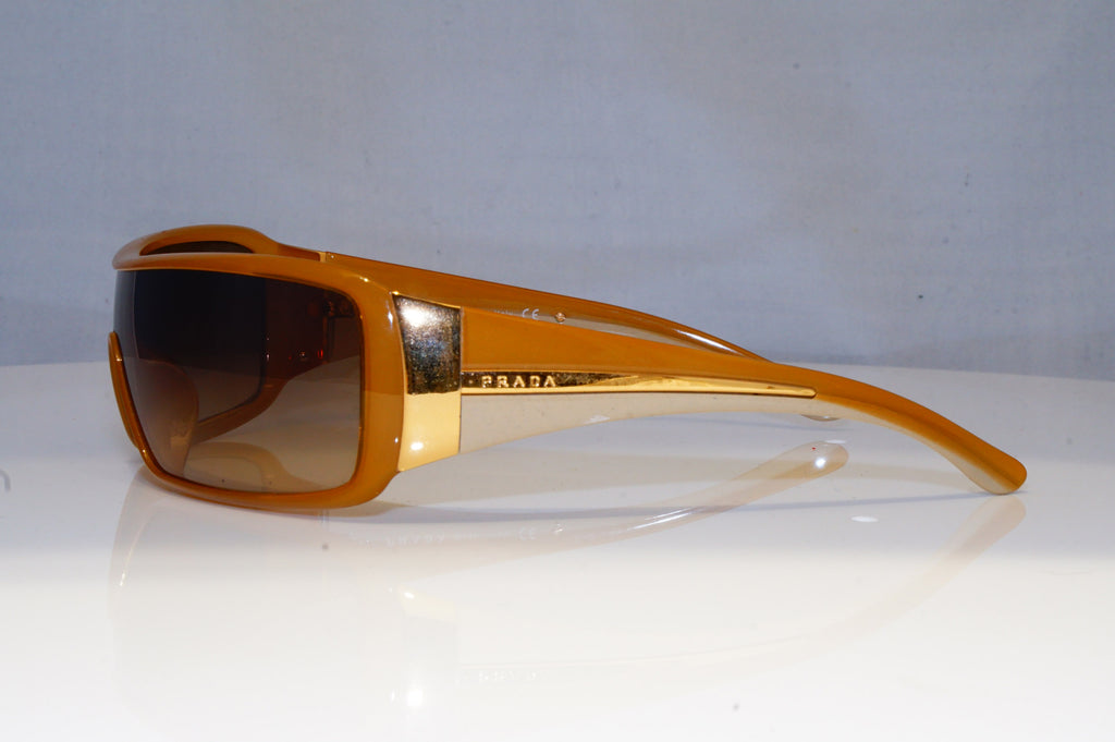 PRADA Mens Designer Sunglasses Brown Shield SPR 03H 777-6S1 18940