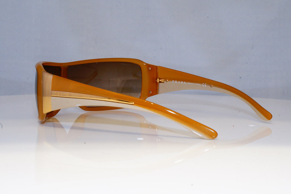 PRADA Mens Designer Sunglasses Brown Shield SPR 03H 777-6S1 18940