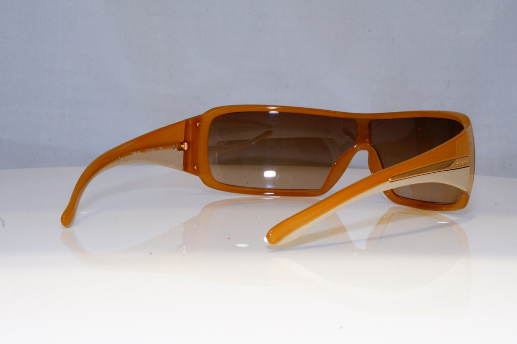 PRADA Mens Designer Sunglasses Brown Shield SPR 03H 777-6S1 18940