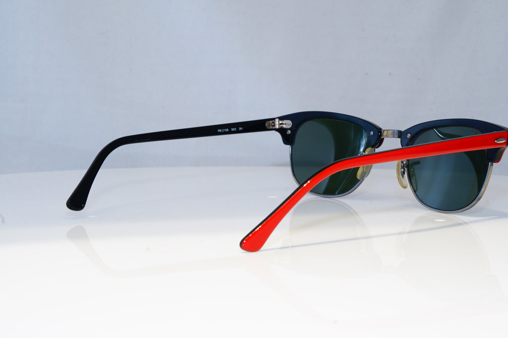 RAY-BAN Mens Womens Designer Sunglasses Red Rectangle RB 2156 955 19777