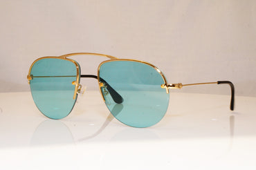 PRADA Mens Womens Unisex Designer Sunglasses Gold Aviator SPR 58O 5AK-085 18430