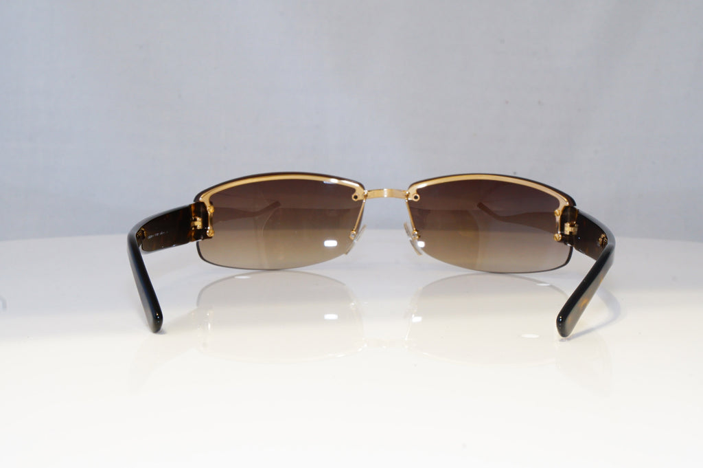GUCCI Mens Womens Vintage Designer Sunglasses Brown Rectangle GG 1799 BRN 19786