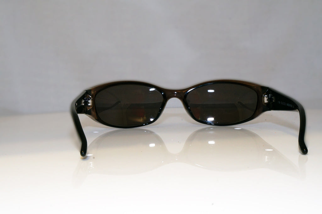GUCCI Womens Vintage Designer Sunglasses Brown Rectangle GG 2456 E8K 17398