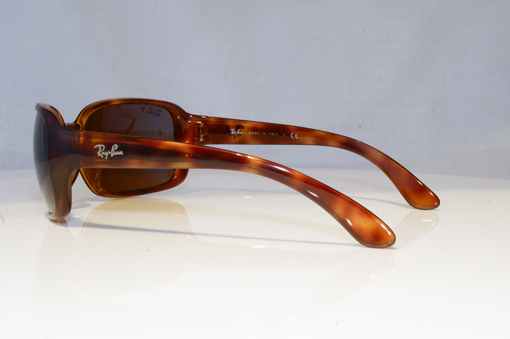 RAY-BAN Womens Polarized Designer Sunglasses Brown Butterfly RB 4075 BRN 19243