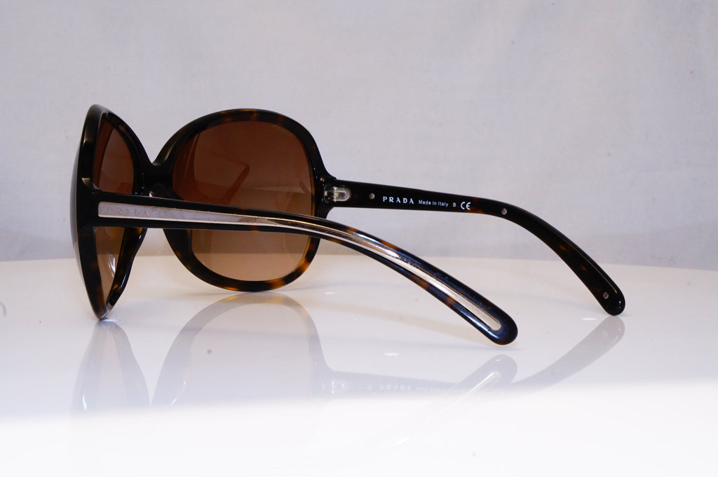 PRADA Womens Oversized Designer Sunglasses Brown Rectangle SPR 19I 2AU-6S1 17885