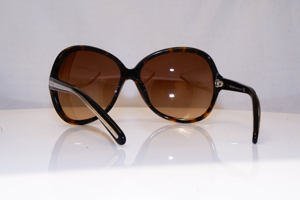 PRADA Womens Oversized Designer Sunglasses Brown Rectangle SPR 19I 2AU-6S1 17885